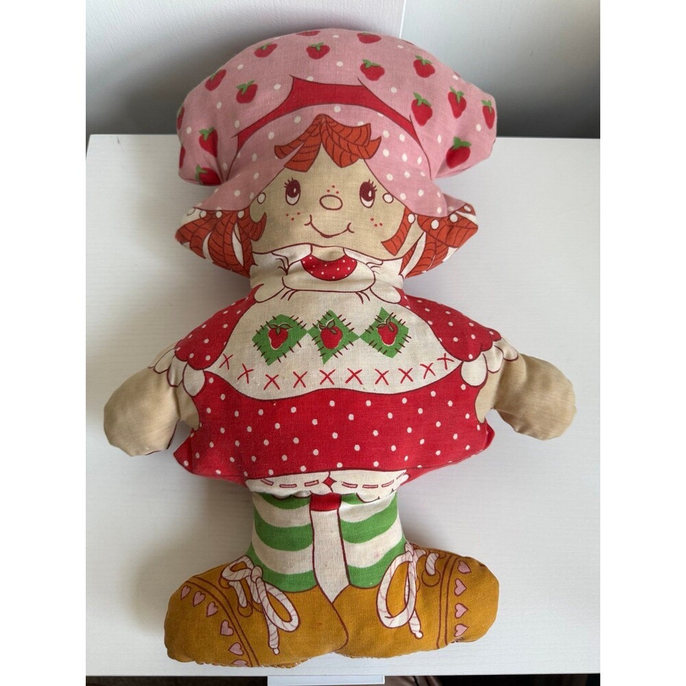 vintage strawberry shortcake cushion